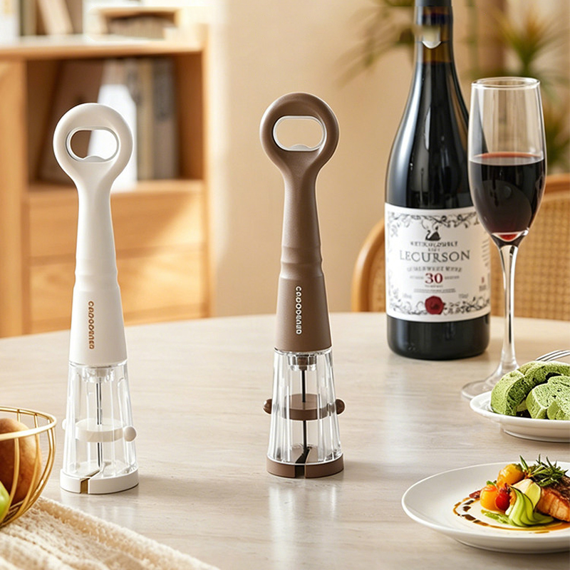 Wine Beer Red - فتاحة زجاجات 2 في 1 للاستخدام