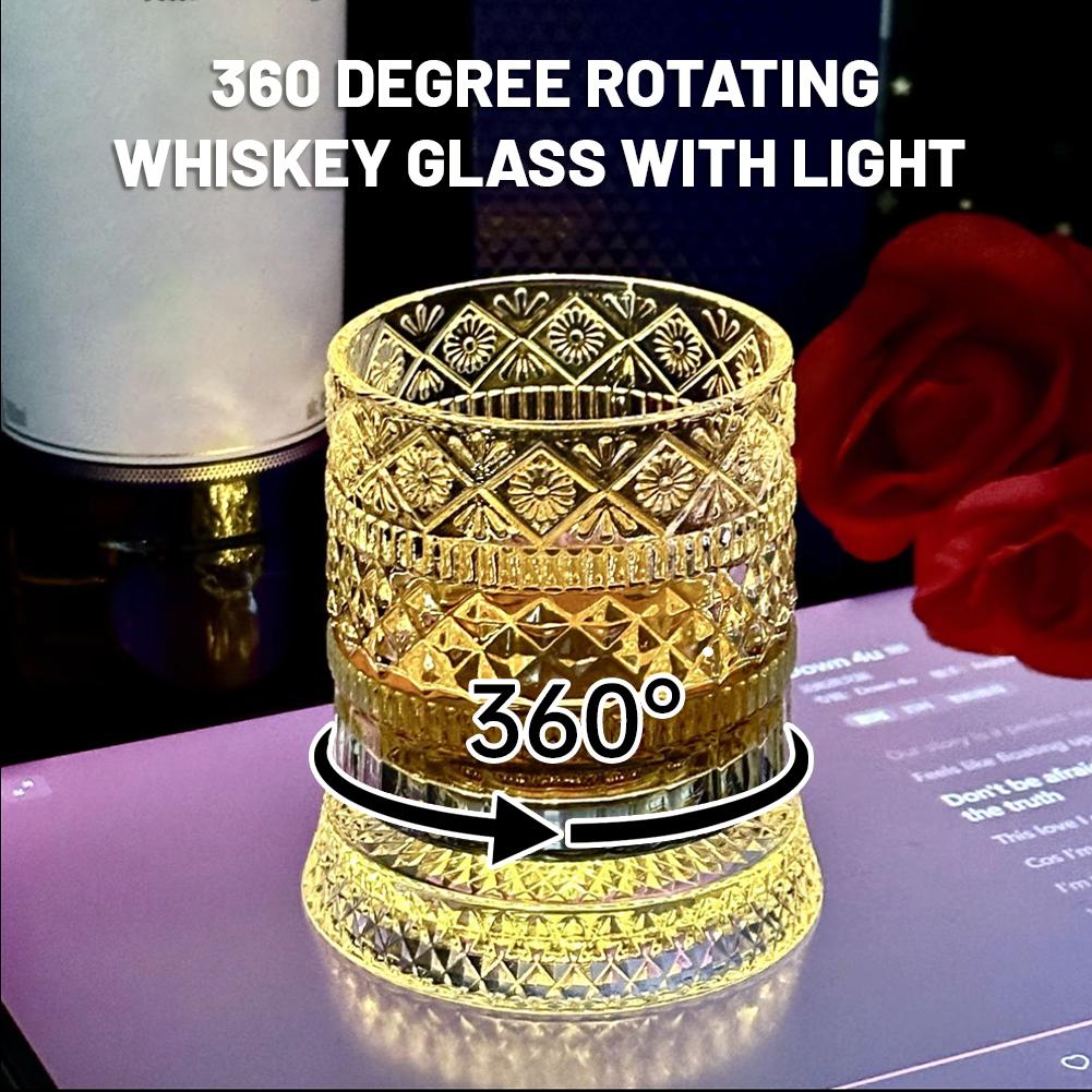 Wine Beer Glass - كأس ويسكي دوار، كوب بيرة كريستالي