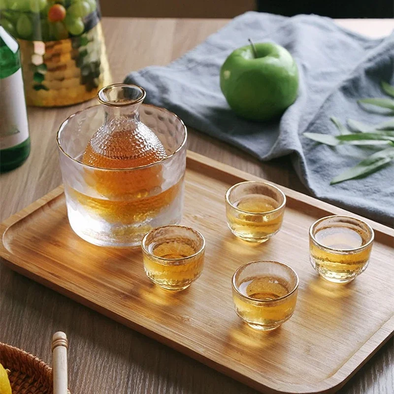 Wine Beer Glass - مجموعة أكواب البيرة الزجاجية ملحقات البار