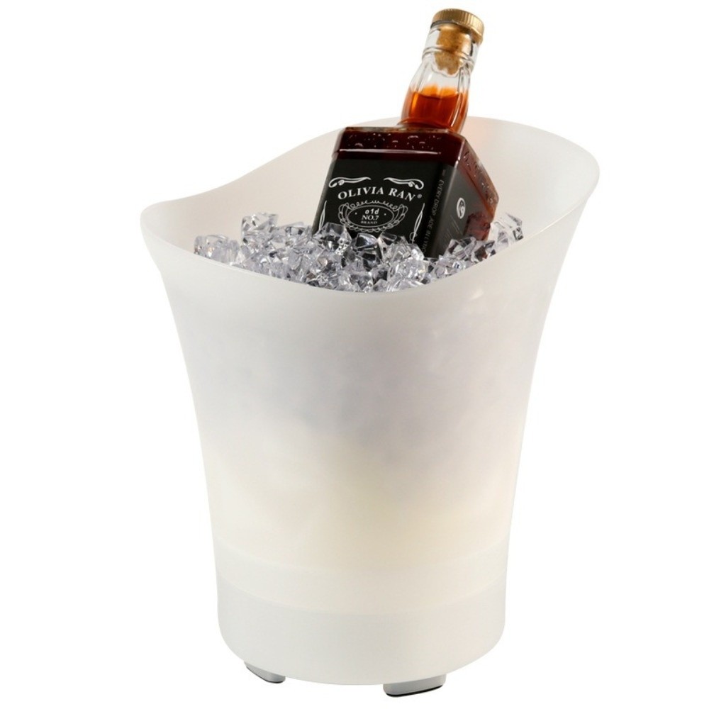 Beer Wine Up - وعاء ثلج LED بسعة 5 لتر
