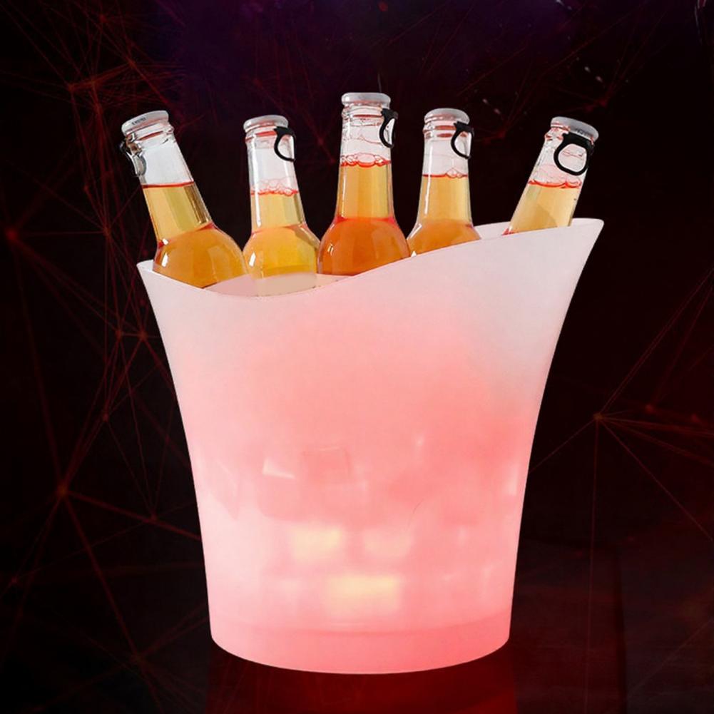 Beer Wine Up - دلو ثلج بلاستيكي جديد مقاوم للماء