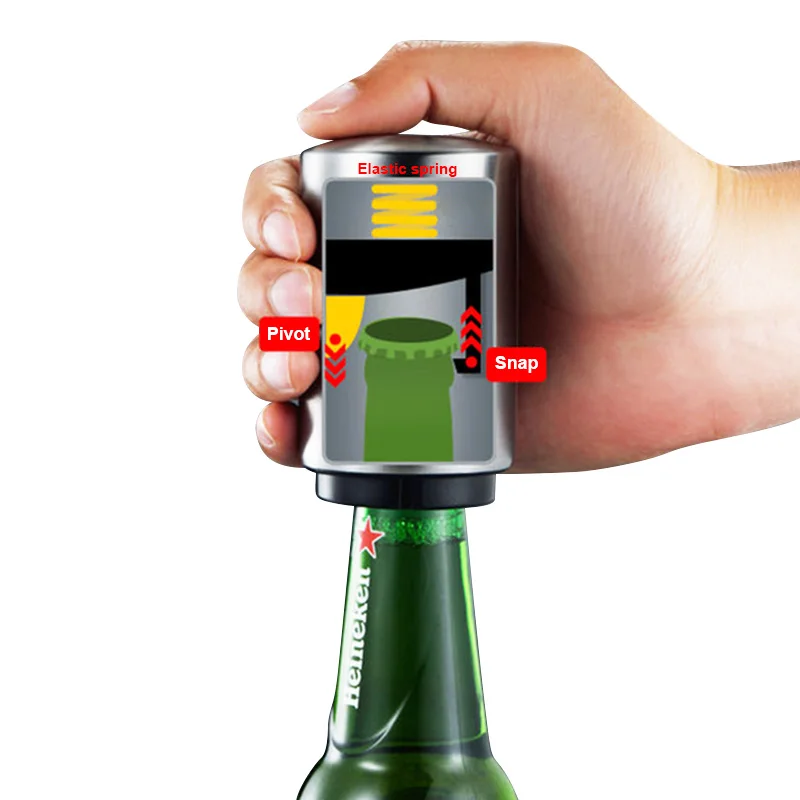 فتاحة زجاجات البيرة الأوتوماتي - مراجعة Wine Beer Glass وسعره