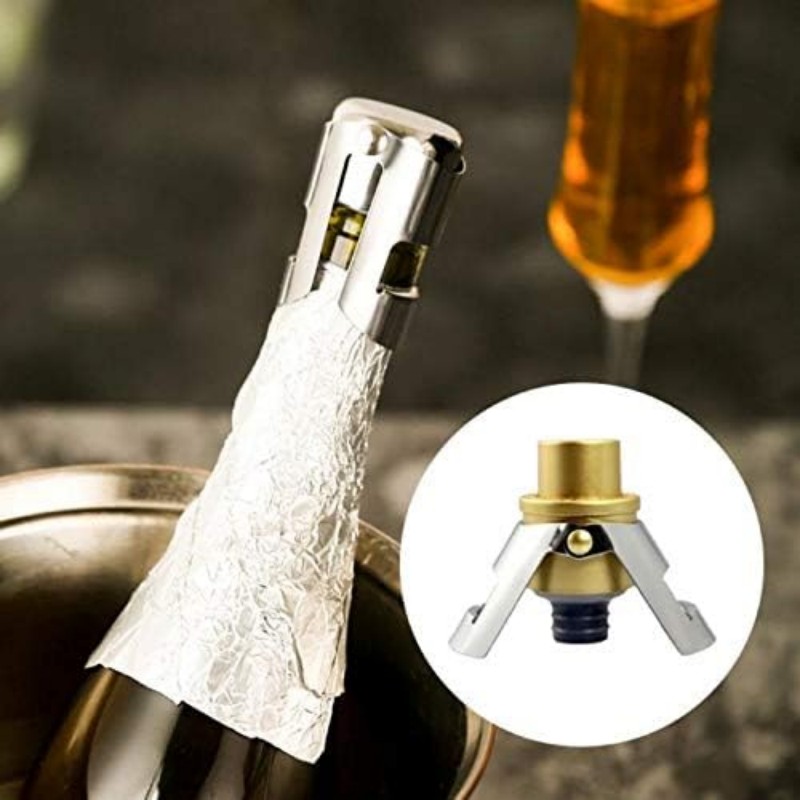سدادة شامبانيا جديدة بمضخة ضغط - مراجعة Wine Stopper Vacuum وسعره