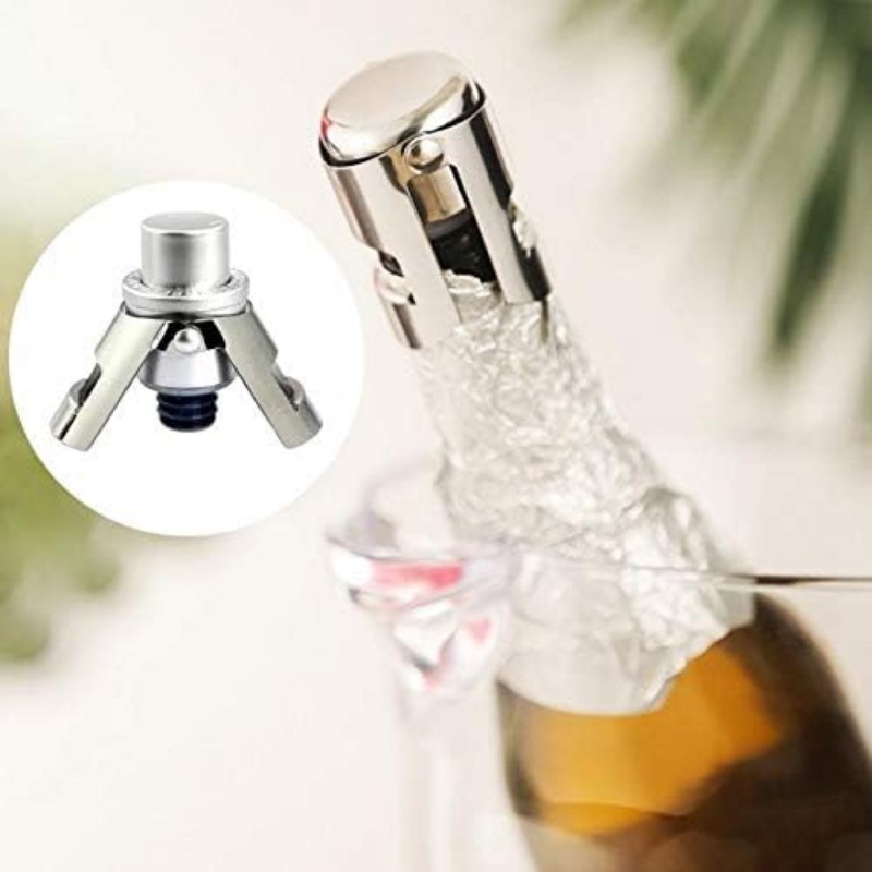 سدادة شامبانيا جديدة بمضخة ضغط - مراجعة Wine Stopper Vacuum وسعره