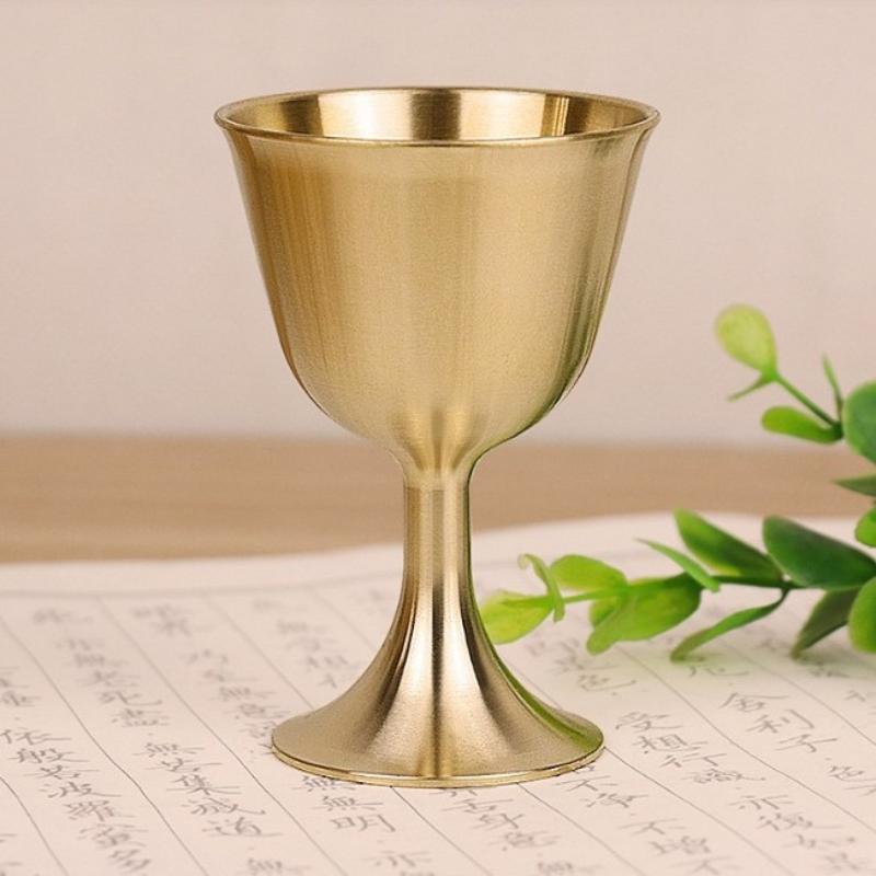 【كوب نحاسي عتيق الطراز S/M/L،  - مراجعة Wine Beer Red وسعره