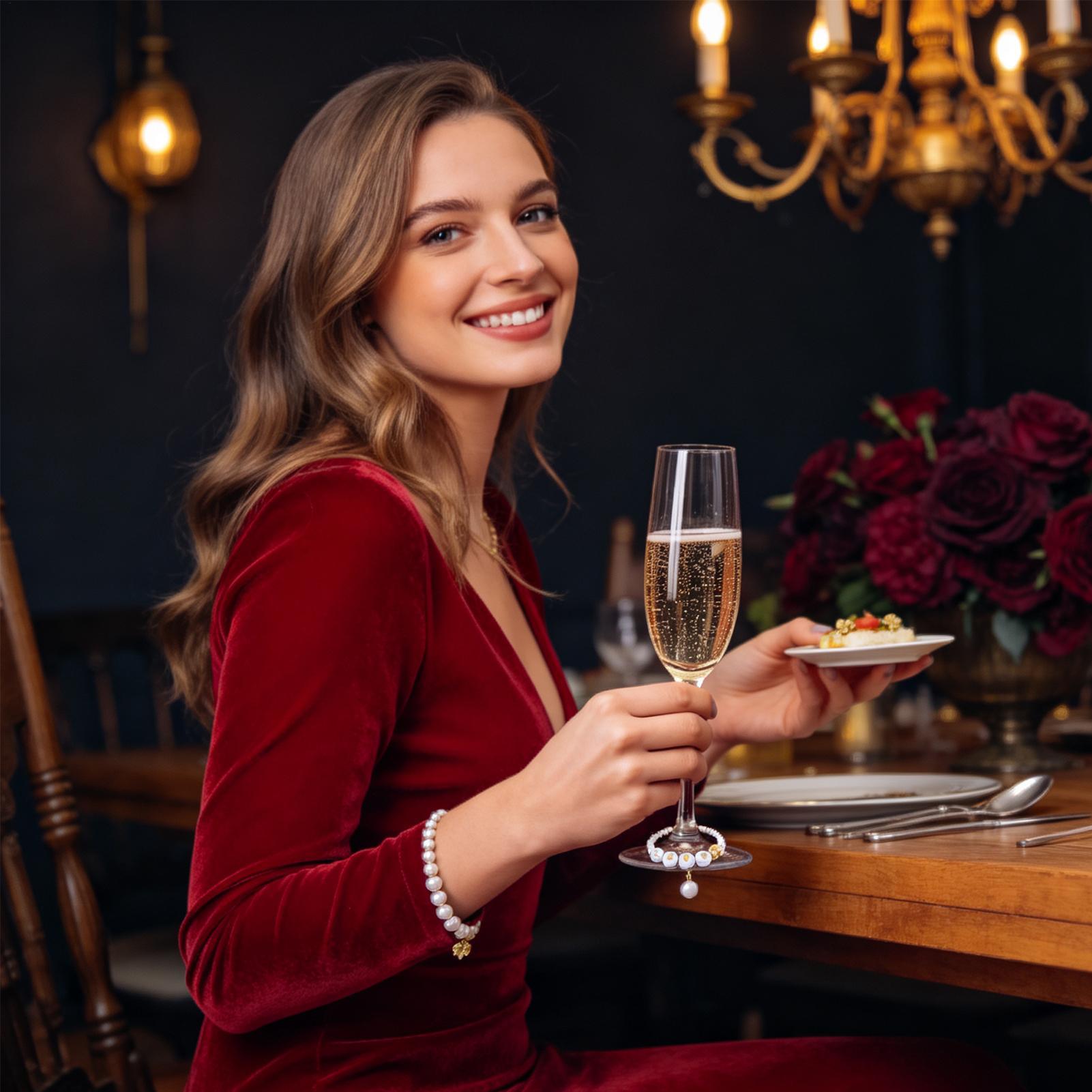 زينة للمشروبات للزجاجات مع خرز - مراجعة Wine & Beer Tours Of Nova Scotia وسعره