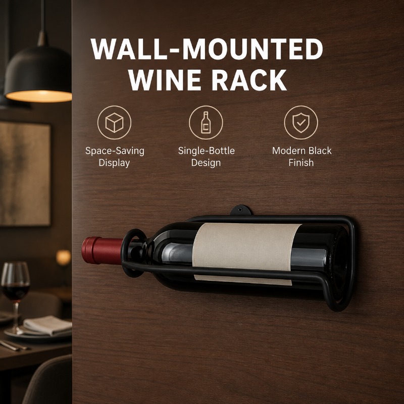 رف معدني معلق على الحائط لعرض  - مراجعة Wine Beer Red وسعره