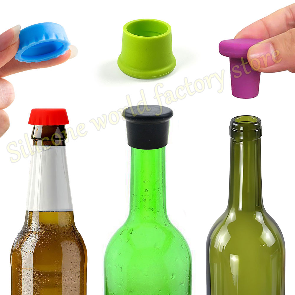 غطاء زجاجة سيليكون للحفاظ على  - مراجعة Wine Beer Red وسعره