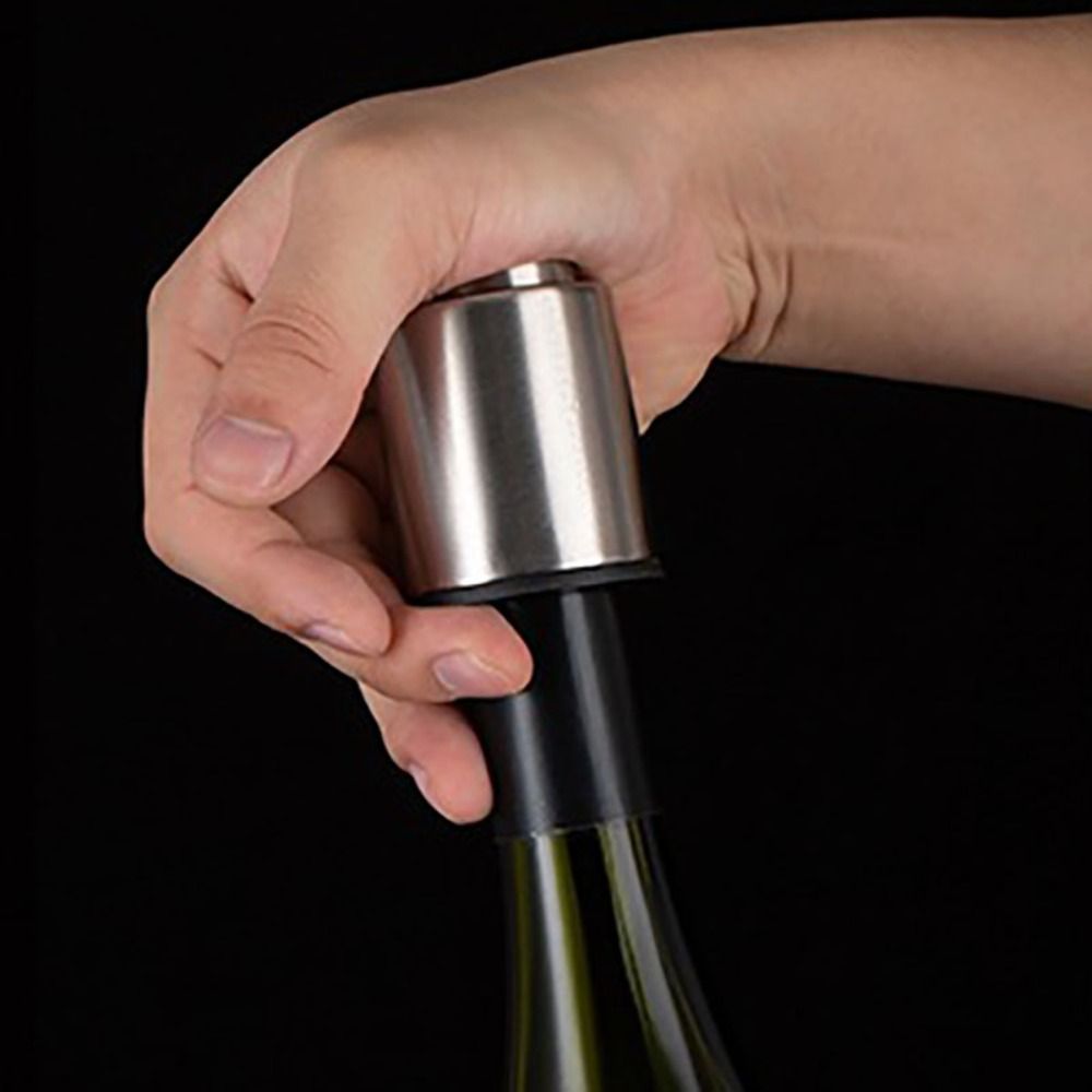 مكنسة من الفولاذ المقاوم للصدأ - مراجعة Wine Stopper Vacuum وسعره