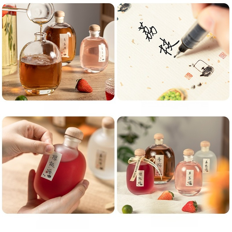 زجاجة زجاجية فارغة بغطاء متأرج - مراجعة Wine Beer And Mead وسعره