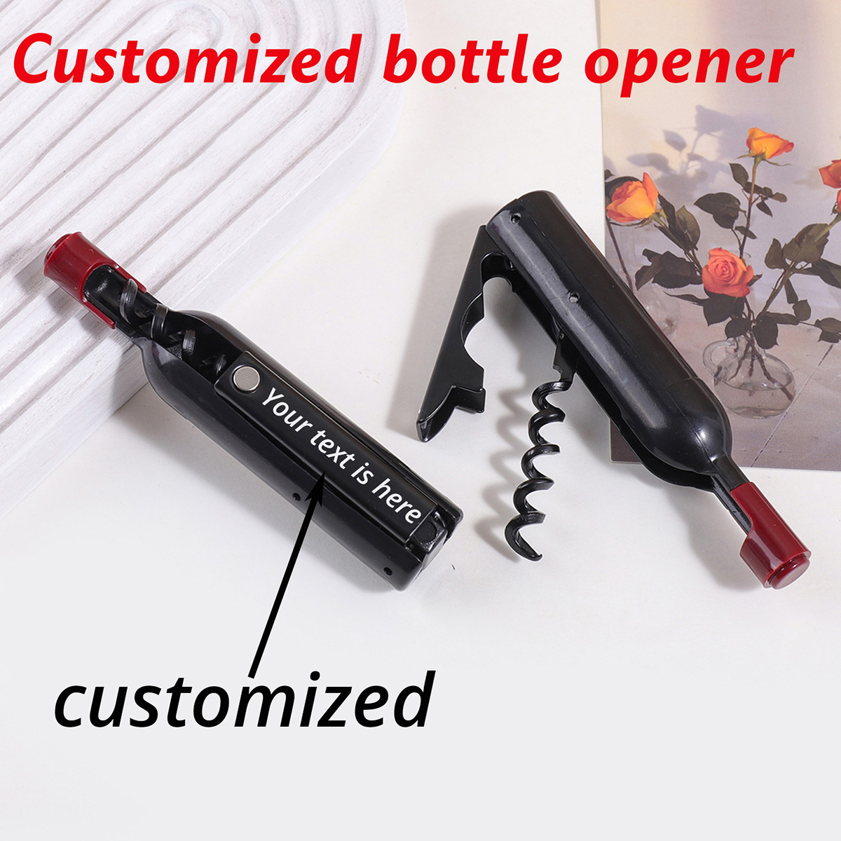فتاحة زجاجات نبيذ مخصصة مع اسم - مراجعة Wine With Beer Name وسعره