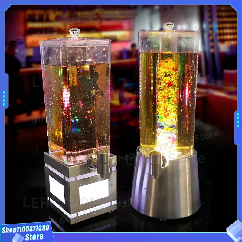 برميل توزيع بيرة بإضاءة LED سع - مراجعة Beer Wine Up وسعره