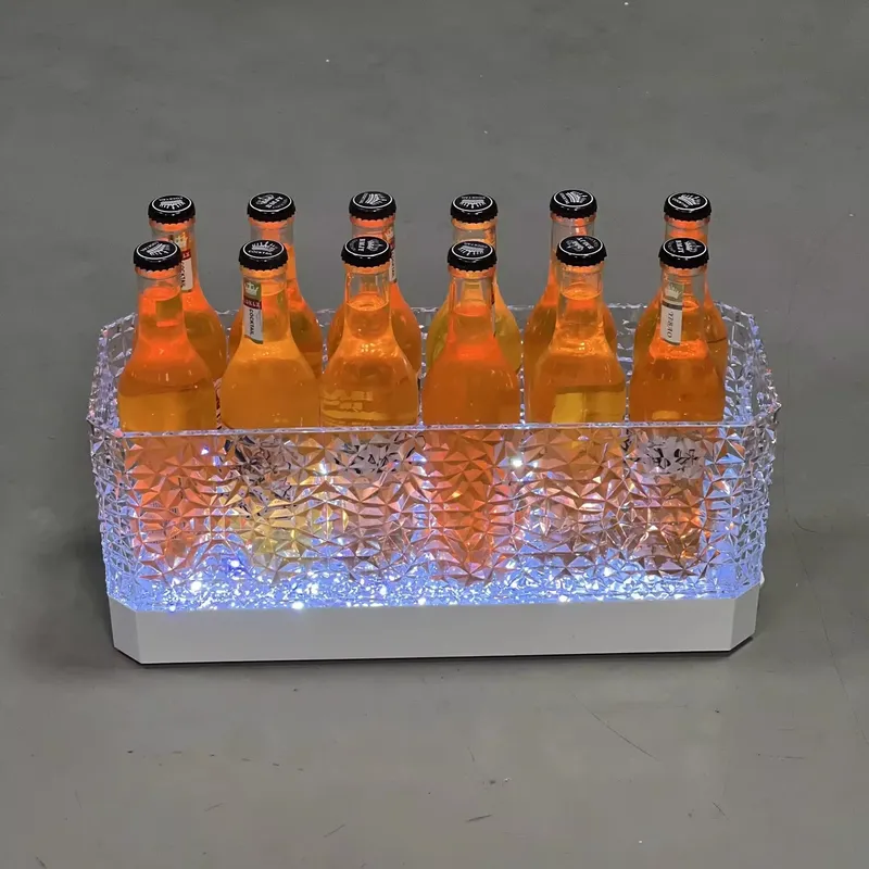دلو ثلج LED لزجاجات النبيذ وال - مراجعة Beer Wine Up وسعره