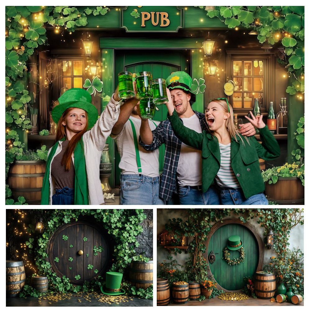خلفية لعيد القديس باتريك مع را - مراجعة Wine Beer Pub وسعره