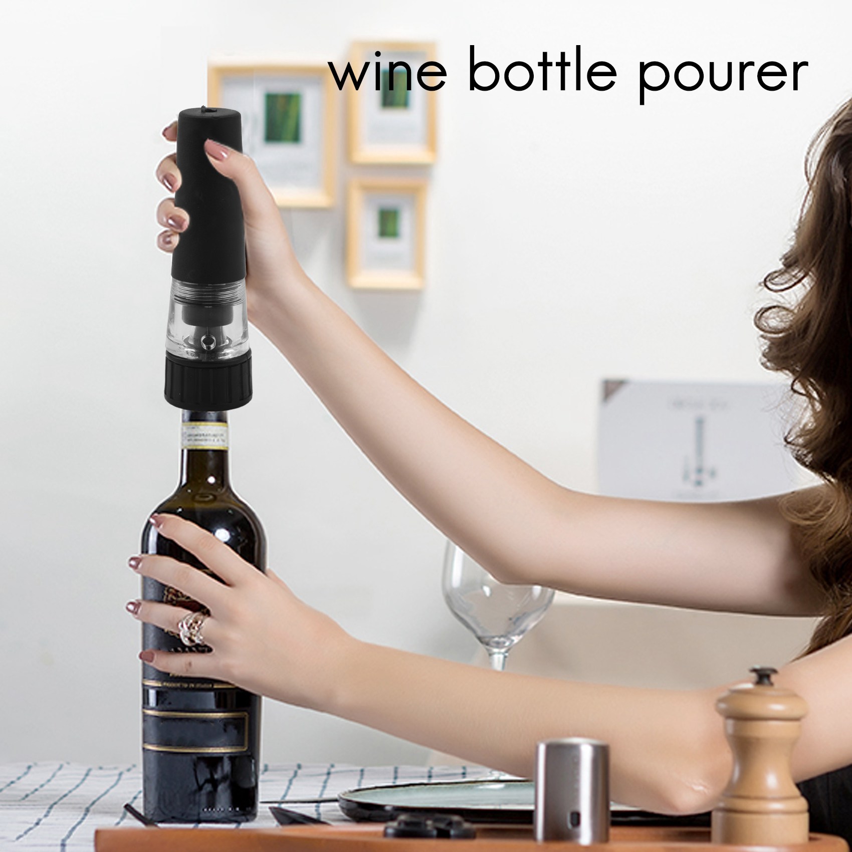 مجموعة فتاحة زجاجات النبيذ AEE - مراجعة Wine Stopper Vacuum وسعره