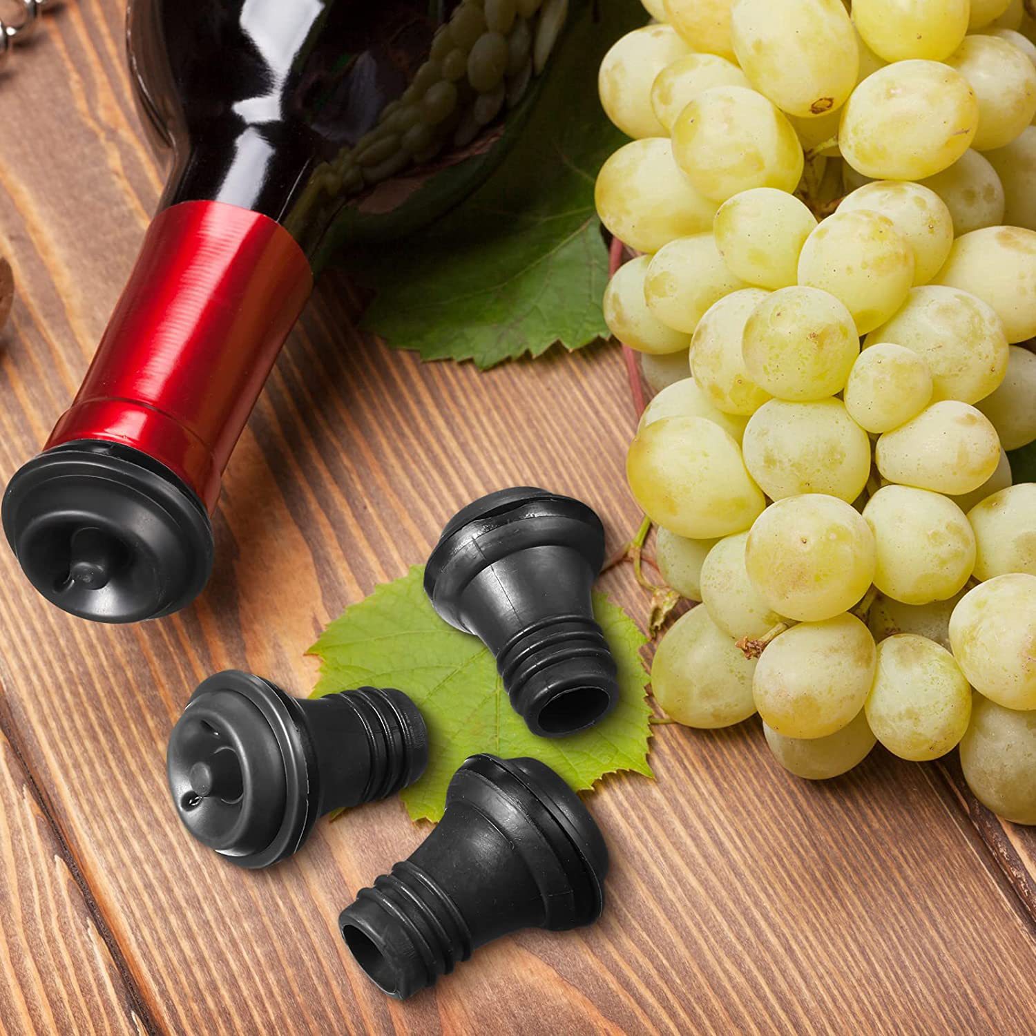 مضخة تفريغ يدوية للنبيذ، سدادة - مراجعة Wine Stopper Vacuum وسعره