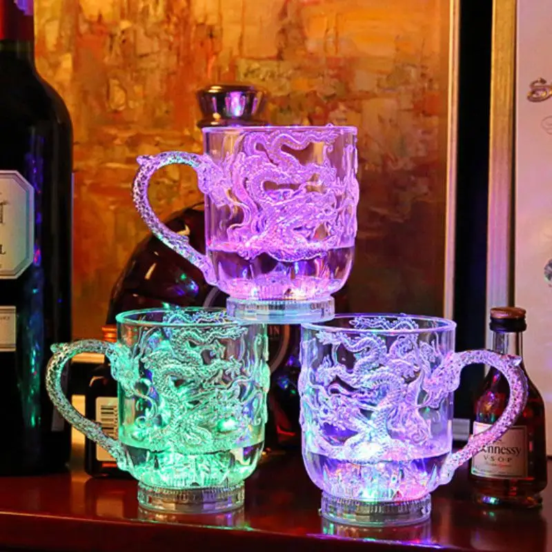كأس تنين متغير اللون السحري مع - مراجعة Beer Wine Up وسعره