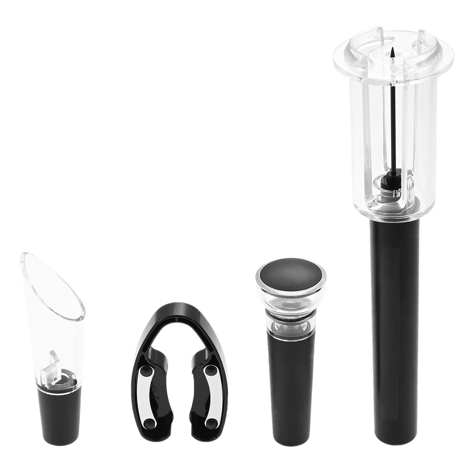 4 قطعة مضخة ضغط الهواء المحمول - مراجعة Wine Stopper Vacuum وسعره