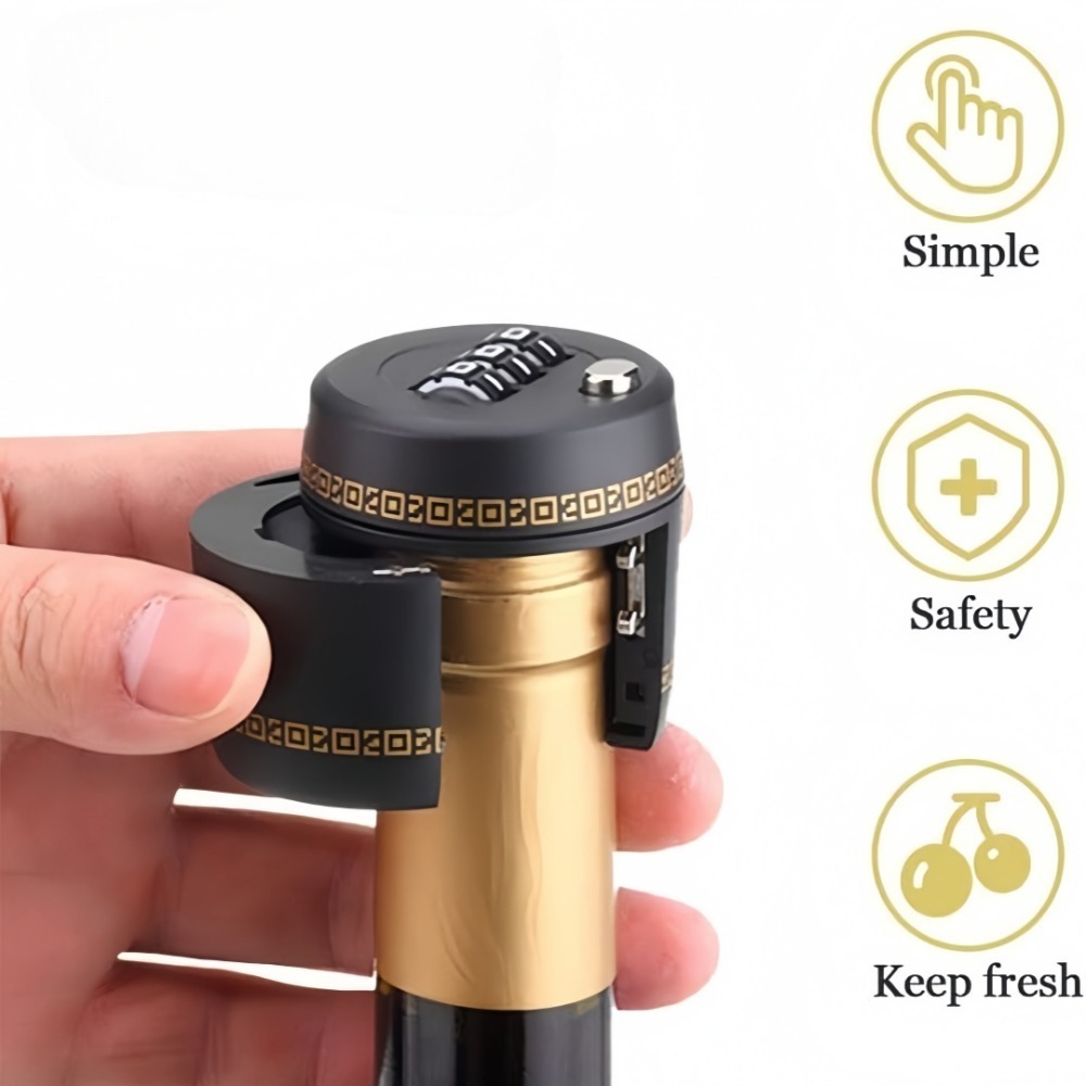 قفل زجاجة النبيذ القابل لإعادة - مراجعة Wine Stopper Vacuum وسعره