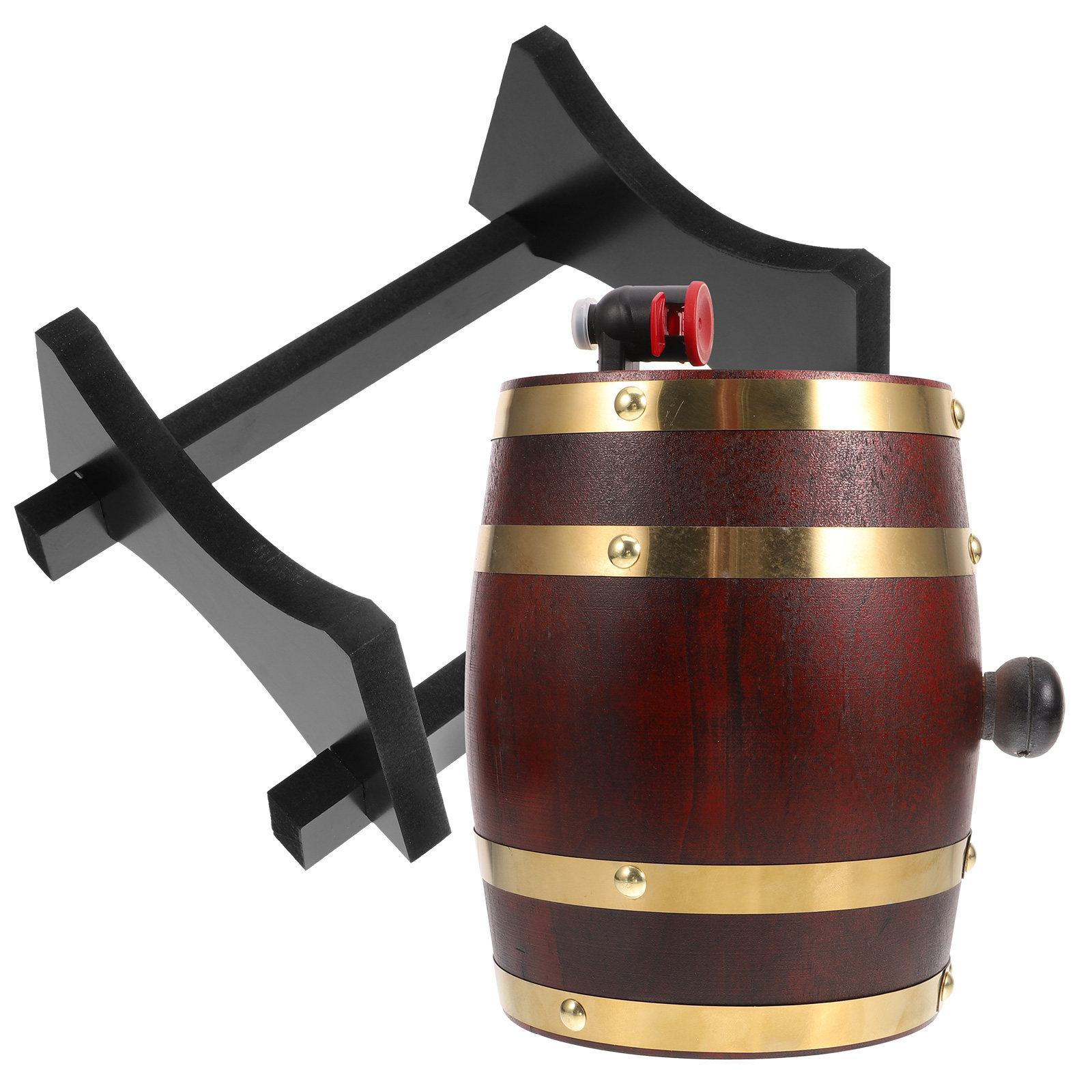 1 مجموعة برميل خشبي للنبيذ سعة - مراجعة Wine Beer Red وسعره