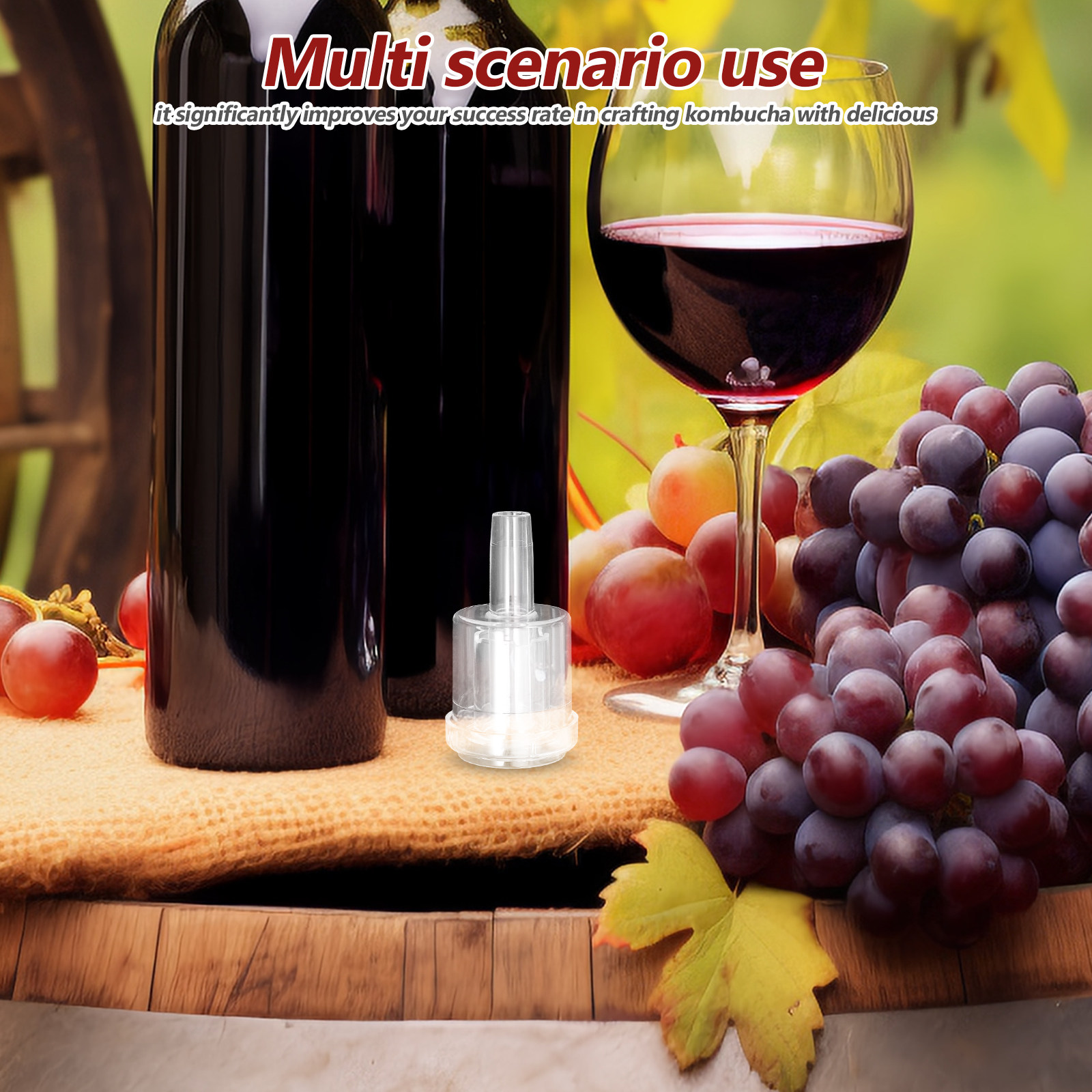 3 قطع من أقفال التخمير الهوائي - مراجعة Wine Beer And Mead وسعره