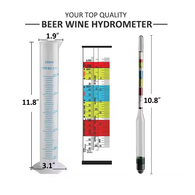 جهاز اختبار مقياس السوائل وزجا - مراجعة Wine Beer And Mead وسعره