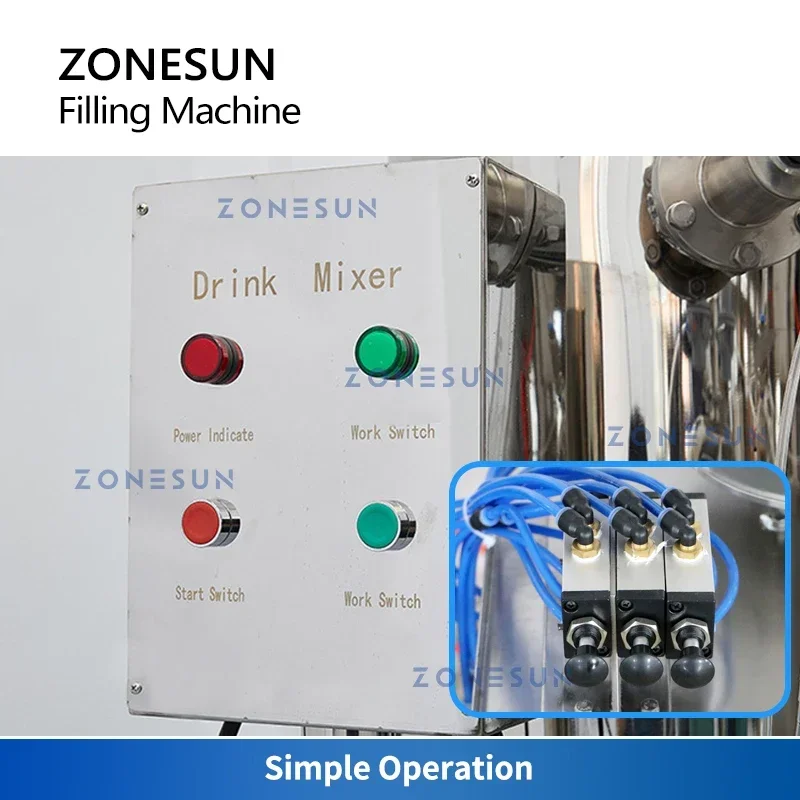 ZONESUN المشروبات الغازية آلة  - مراجعة Wine In Beer وسعره