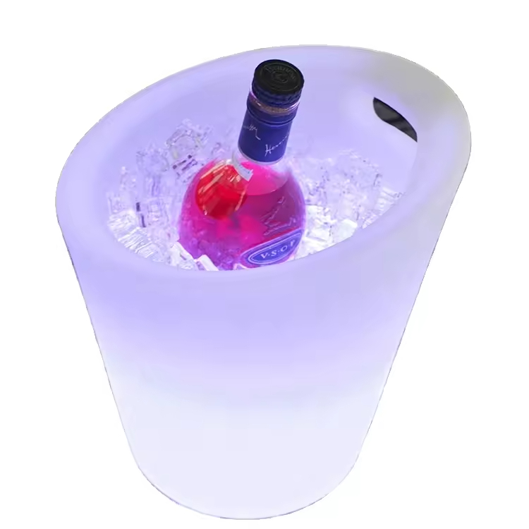 دلو ثلج مضيء بتقنية LED مع 7 أ - مراجعة Beer Wine Up وسعره
