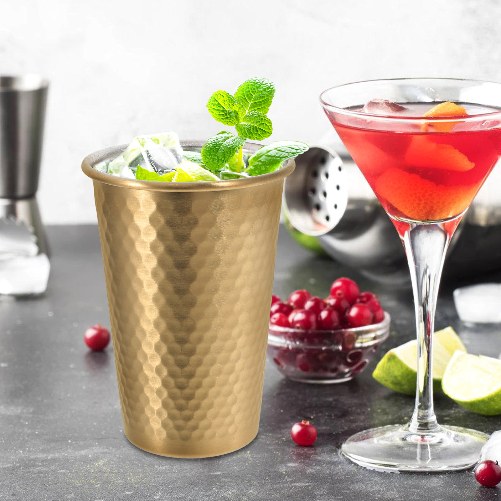 كوب بيرة من الفولاذ المقاوم لل - مراجعة Wine Beer Glass وسعره