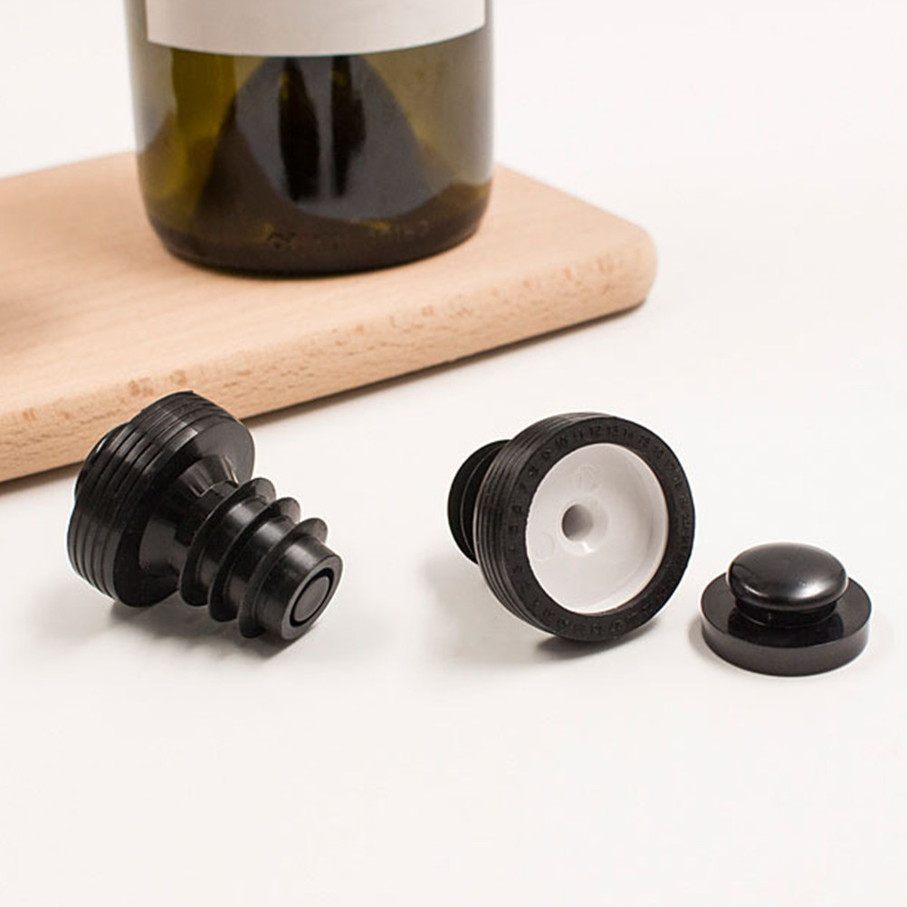 سدادة زجاجات النبيذ المصنوعة م - مراجعة Wine Stopper Vacuum وسعره