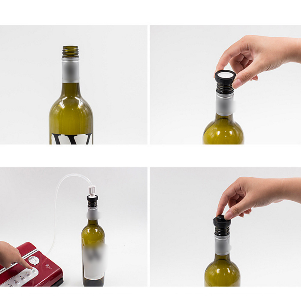 سدادة زجاجات النبيذ المصنوعة م - مراجعة Wine Stopper Vacuum وسعره