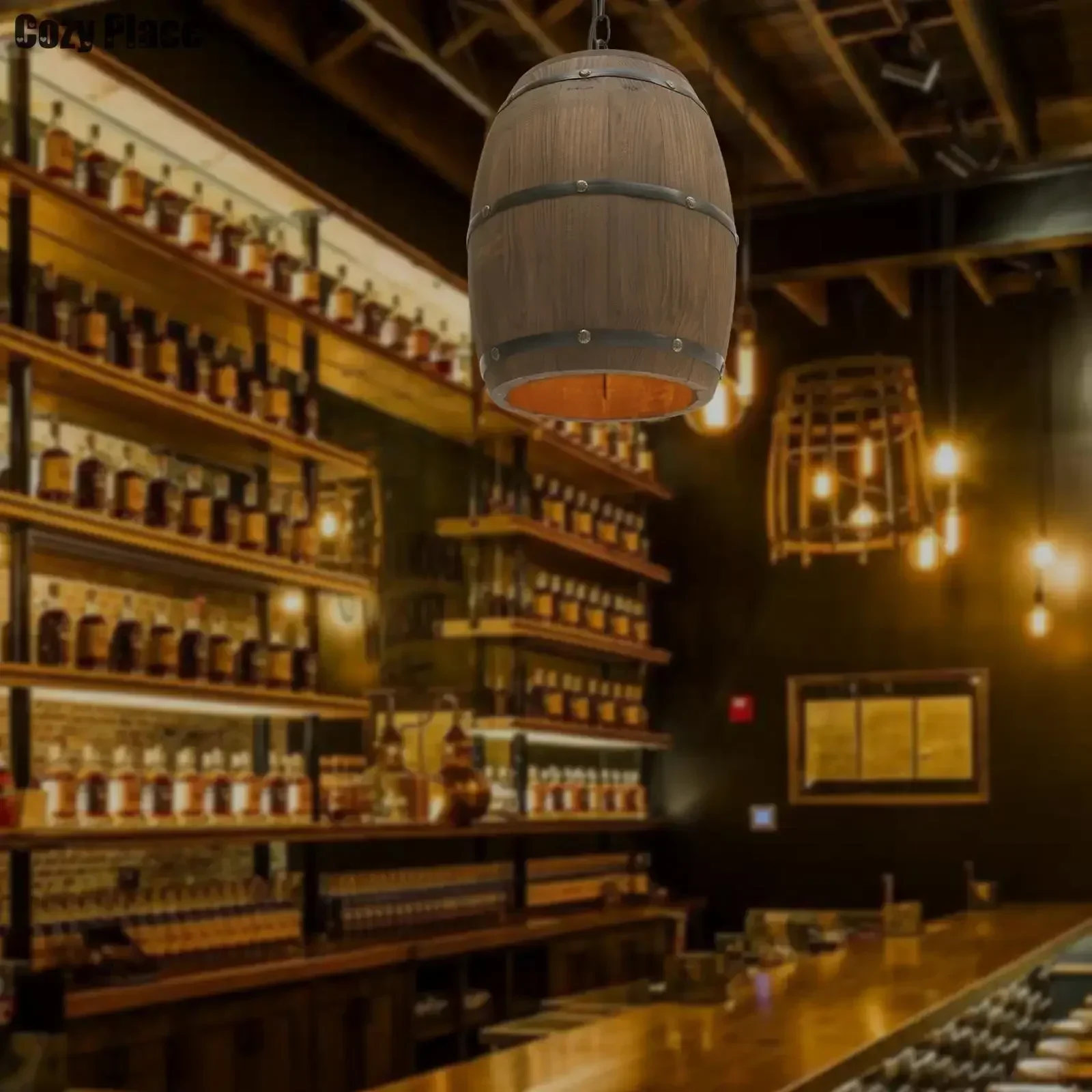 مصباح ريفي عتيق، ثريا خشبية مع - مراجعة Wine & Beer Tours Of Nova Scotia وسعره