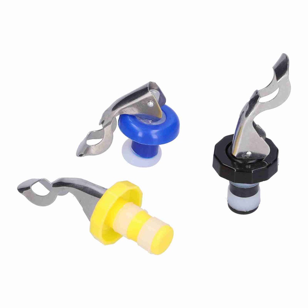 5 قطع سدادات سيليكون لزجاجات ا - مراجعة Wine Stopper Vacuum وسعره