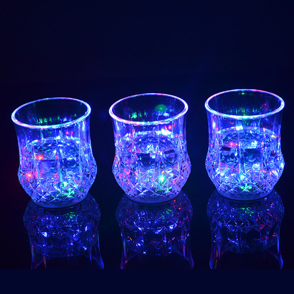 كأس مشروبات مضيء بإضاءة LED مل - مراجعة Wine Beer Glass وسعره