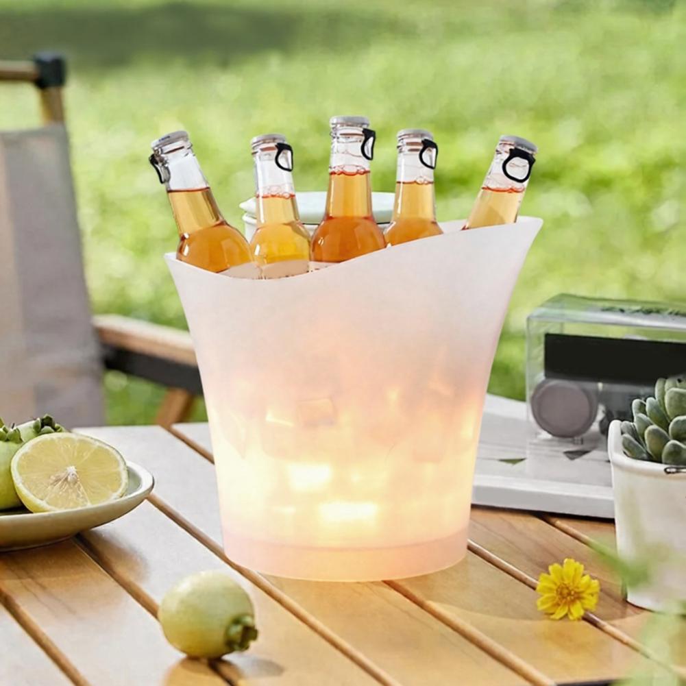 دلو ثلج بلاستيكي جديد مقاوم لل - مراجعة Beer Wine Up وسعره