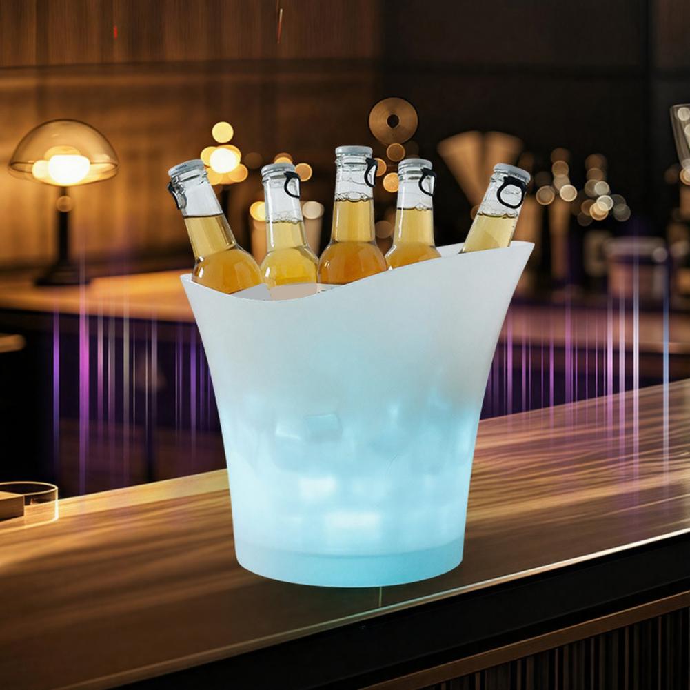 دلو ثلج بلاستيكي جديد مقاوم لل - مراجعة Beer Wine Up وسعره