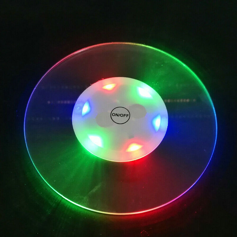 مقاوم للماء LED كوستر رقيقة جد - مراجعة Beer Wine Up وسعره